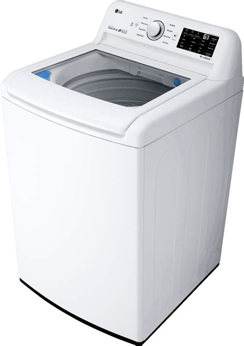 LG Electronics 4.3 Cu Ft. Large Capacity Top Load Washer. The LG Electronics WT7005CW is a top-load washer with a 4.3 cu. ft. capacity and a 4-way agitator. It features TurboDrum technology and a NeveRust drum for a powerful and gentle clean. 